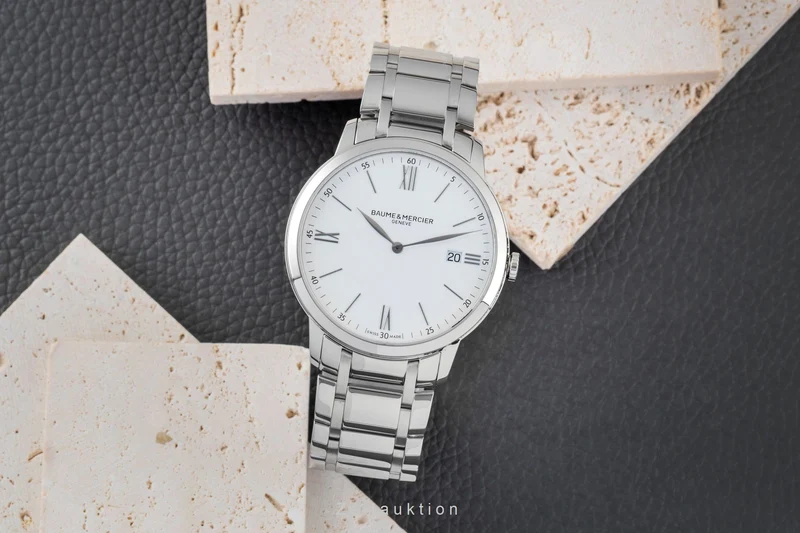 Baume & Mercier Classima steel quartz men's watch M0A10354 65809 LP: 1550EUR [2600334]