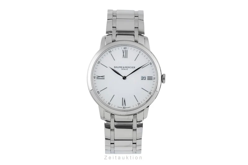 Baume & Mercier Classima steel quartz men's watch M0A10354 65809 LP: 1550EUR [2600334]