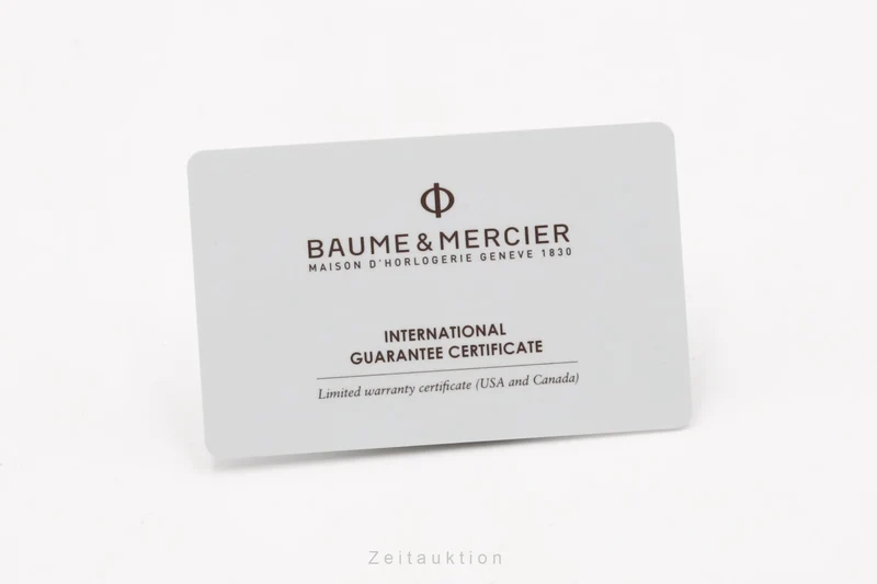 Baume & Mercier Classima steel quartz men's watch M0A10354 65809 LP: 1550EUR [2600334]
