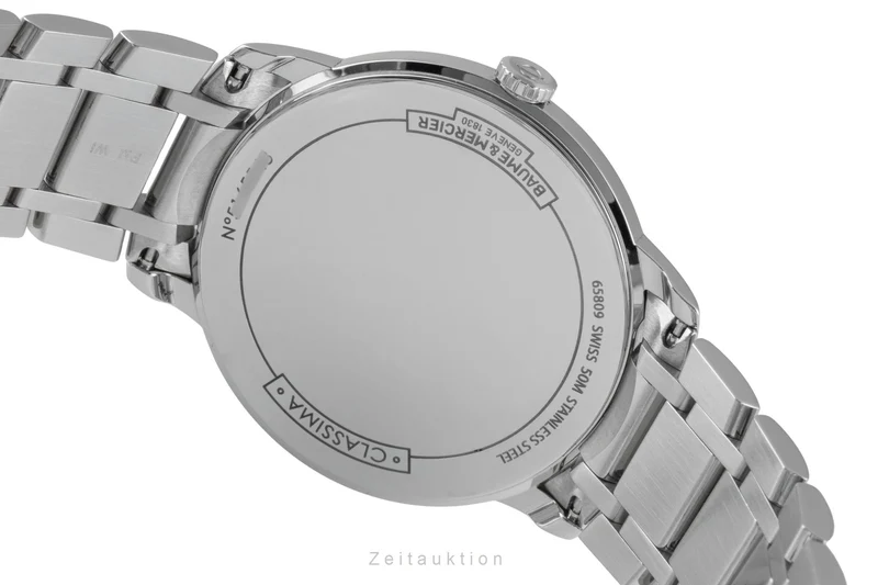 Baume & Mercier Classima steel quartz men's watch M0A10354 65809 LP: 1550EUR [2600334]