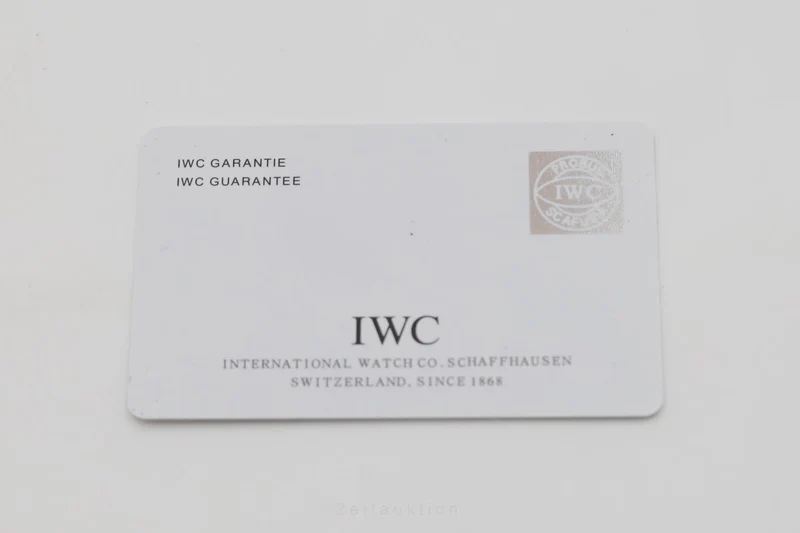 IWC Portugieser chronograph steel automatic men's watch IW371446 LP: 9100EUR [2507174]