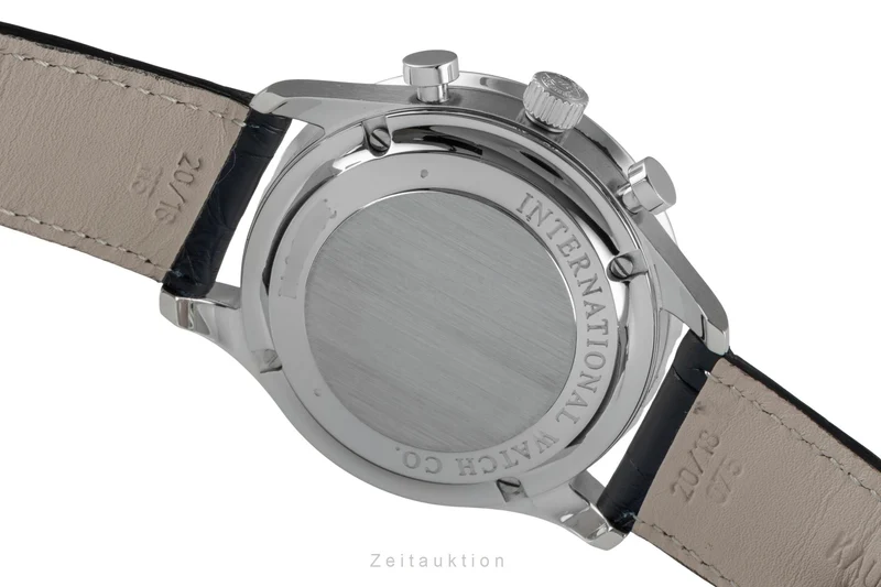 IWC Portugieser chronograph steel automatic men's watch IW371446 LP: 9100EUR [2507174]