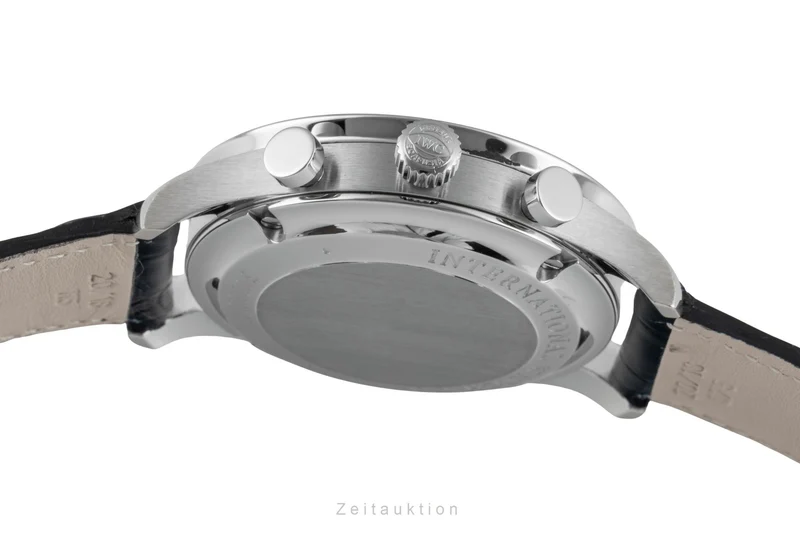IWC Portugieser chronograph steel automatic men's watch IW371446 LP: 9100EUR [2507174]
