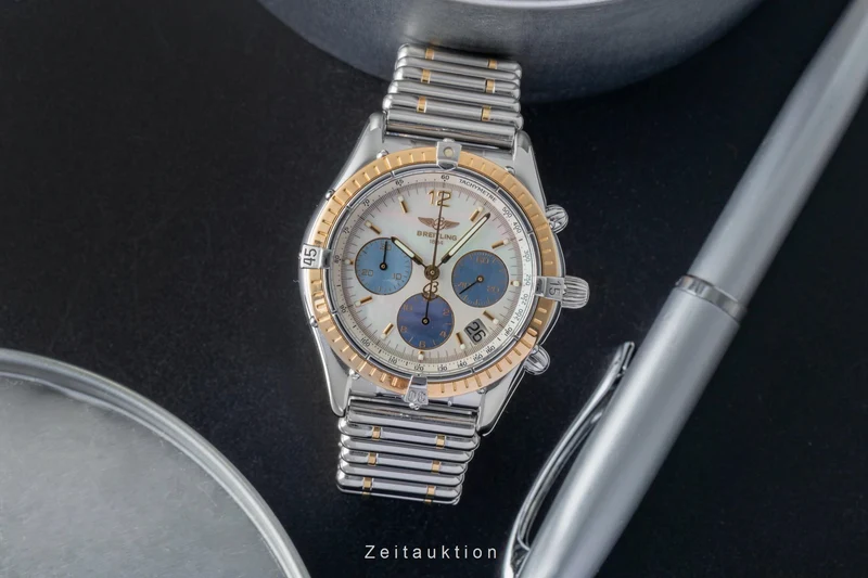 Breitling Cockpit chronograph steel / gold automatic unisex D30012 [2507094]
