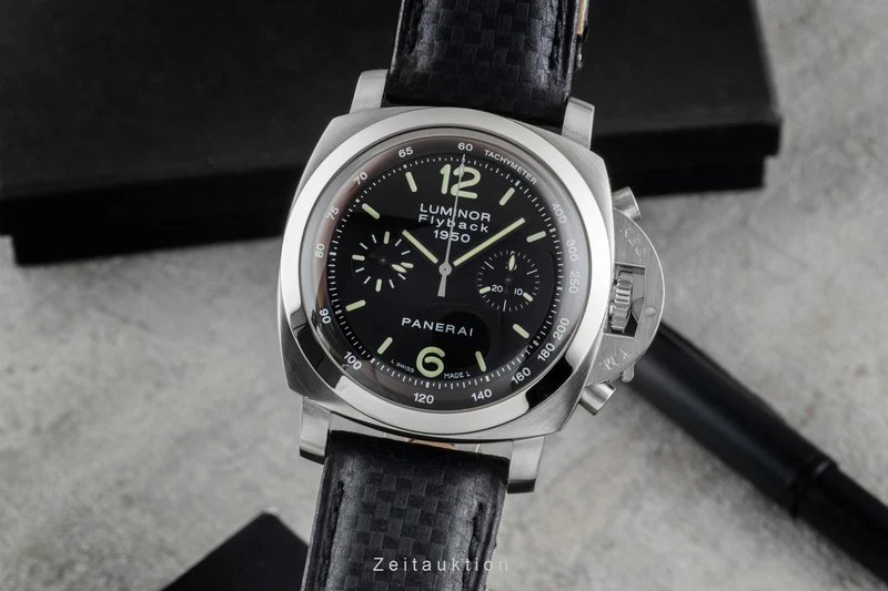Panerai Luminor chronograph steel automatic men's watch PAM00212 [2507520]