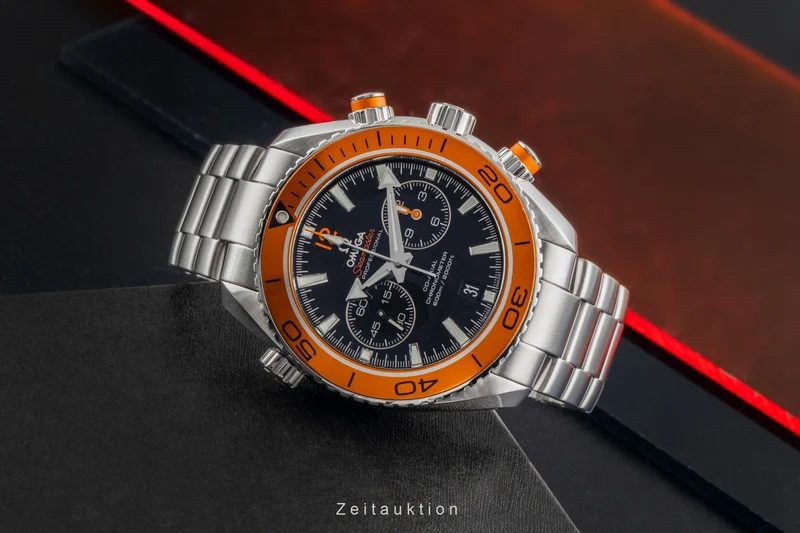 Omega Seamaster chronograph steel automatic men's watch 232.30.46.51.01.002 LP: 9900EUR [2600290]