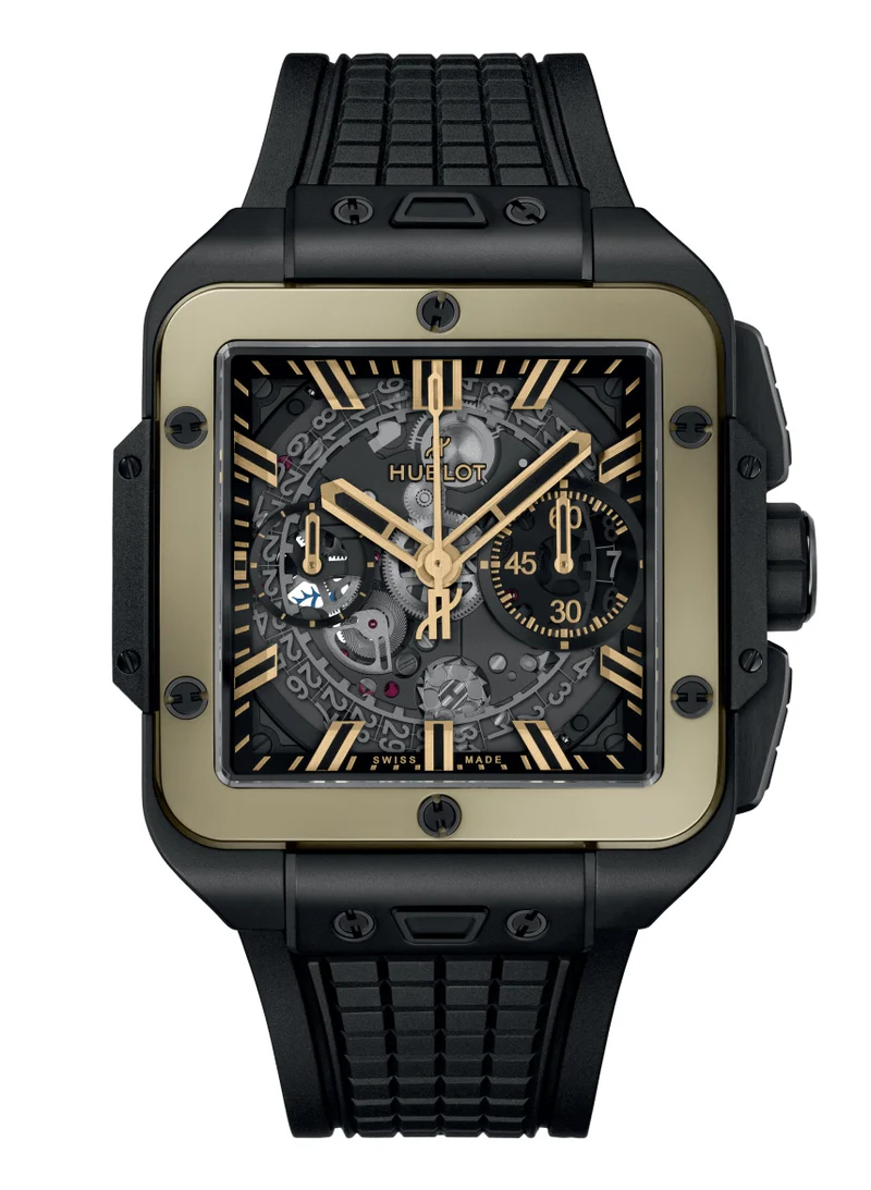 Hublot Square Bang Unico Ceramic Magic Gold 42 mm