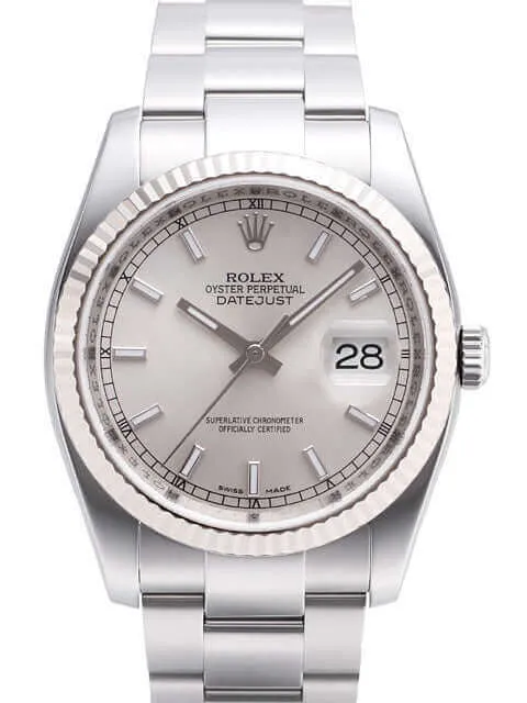 Rolex Datejust 36 116234 Silber Index