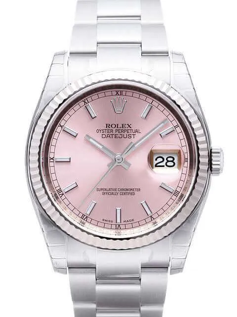 Rolex Datejust 36 116234 Pink Index