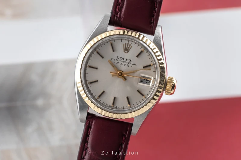 Rolex Lady Date steel / gold automatic women's watch 6917 Vintage [2506714]