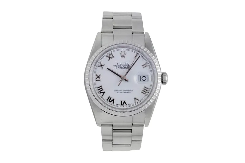 Rolex Datejust steel automatic men's watch 16220 [2507365]