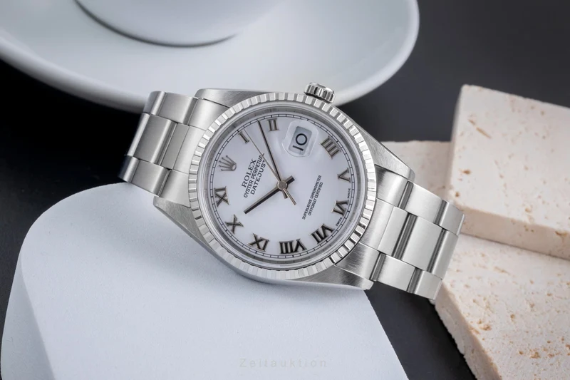 Rolex Datejust steel automatic men's watch 16220 [2507365]