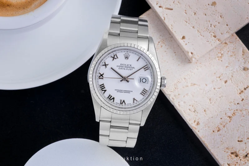 Rolex Datejust steel automatic men's watch 16220 [2507365]