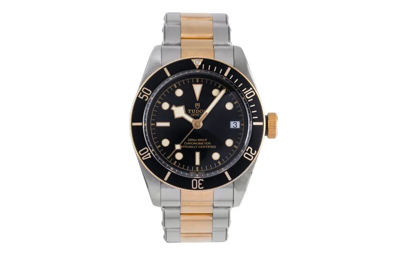 Tudor Black Bay steel / gold automatic men's watch 79733N-0008 LP: 7040EUR [2507507]