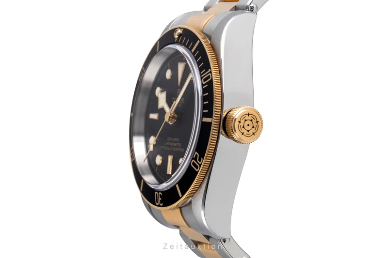 Tudor Black Bay steel / gold automatic men's watch 79733N-0008 LP: 7040EUR [2507507]