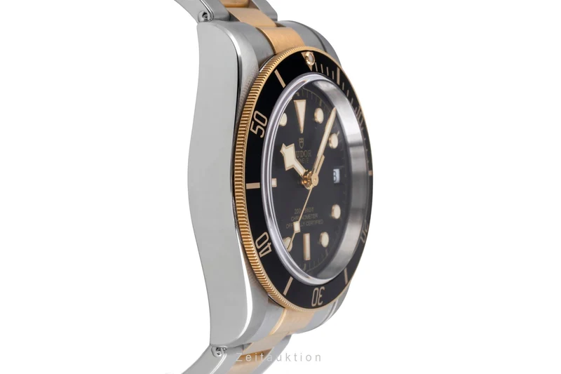 Tudor Black Bay steel / gold automatic men's watch 79733N-0008 LP: 7040EUR [2507507]