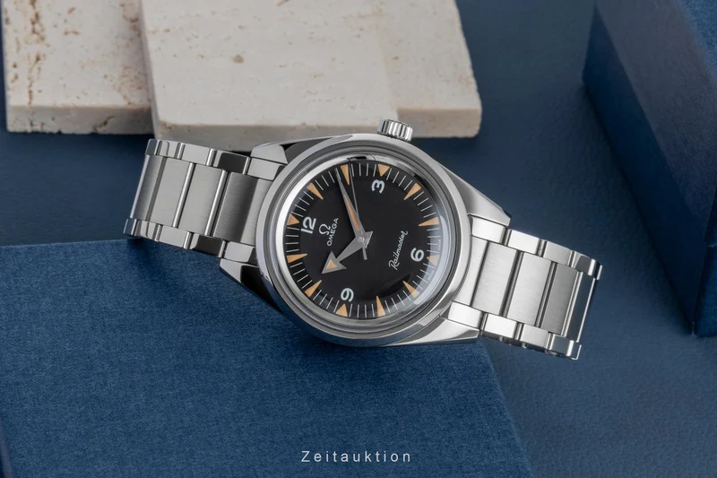 Omega Railmaster steel automatic men's watch 220.10.38.20.01.002 LP: 8200EUR Limited [2600235]