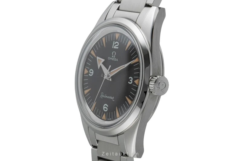 Omega Railmaster steel automatic men's watch 220.10.38.20.01.002 LP: 8200EUR Limited [2600235]