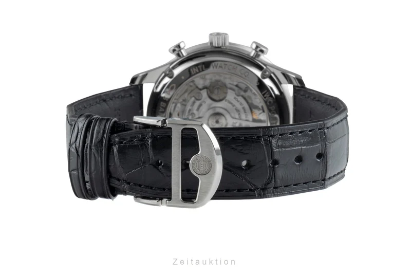 IWC Portugieser chronograph steel automatic men's watch IW371606 LP: 9100EUR [2600329]