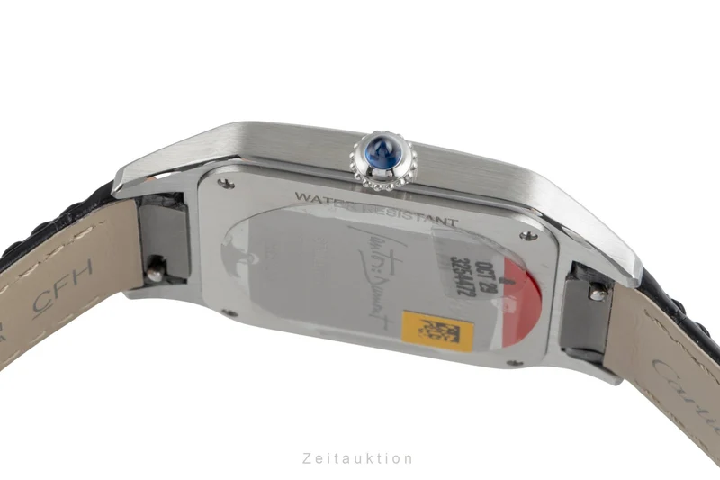 Cartier Santos Dumont steel manual winding men's watch WSSA0046 LP: 8350EUR [2600117]
