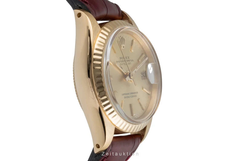 Rolex Lady Datejust 18 ct gold automatic women's watch 6904 Vintage [2505933]