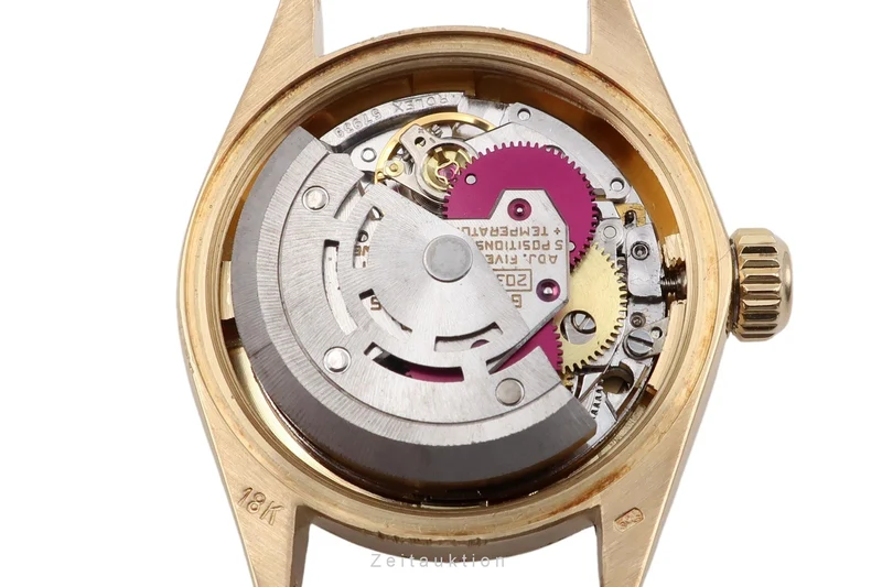 Rolex Lady Datejust 18 ct gold automatic women's watch 6904 Vintage [2505933]