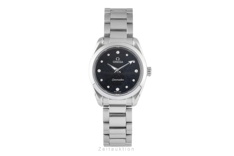 Omega Seamaster steel quartz women's watch 220.10.28.60.51.001 LP: 3600EUR [2600474]