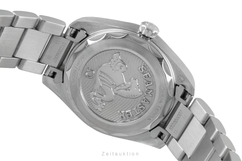 Omega Seamaster steel quartz women's watch 220.10.28.60.51.001 LP: 3600EUR [2600474]