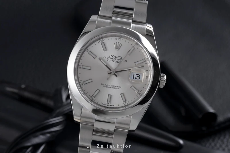 Rolex Datejust steel automatic men's watch 126300 [2600393]