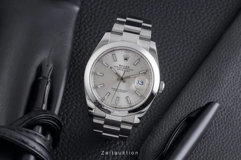Rolex Datejust steel automatic men's watch 126300 [2600393]