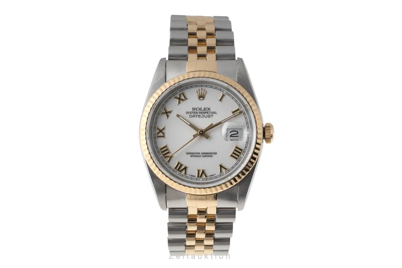 Rolex Datejust steel / gold automatic men's watch 16233 [2600276]