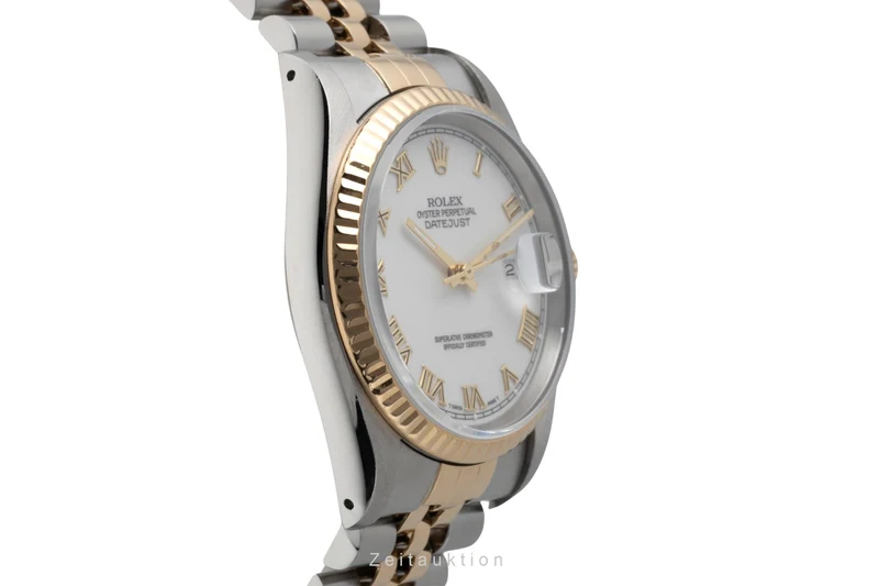 Rolex Datejust steel / gold automatic men's watch 16233 [2600276]