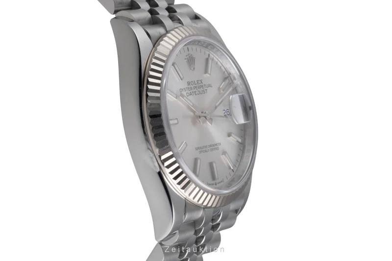 Rolex Datejust steel / white gold automatic men's watch 126234 [2600451]