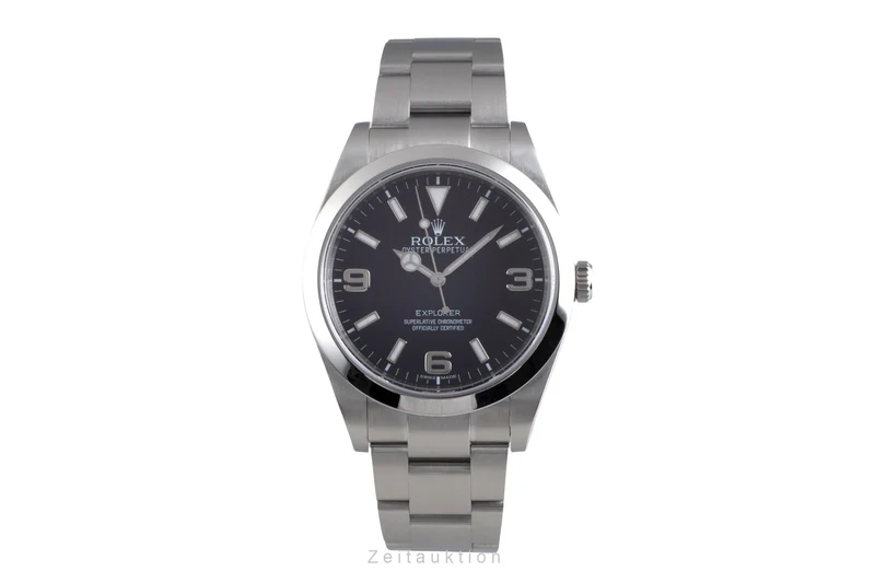 Rolex Explorer steel automatic men's watch 214270 [2600497]