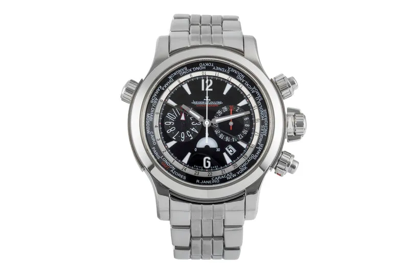 Jaeger LeCoultre Master Compressor chronograph steel automatic men's watch Q1768170, 150.8.22 [2505283]