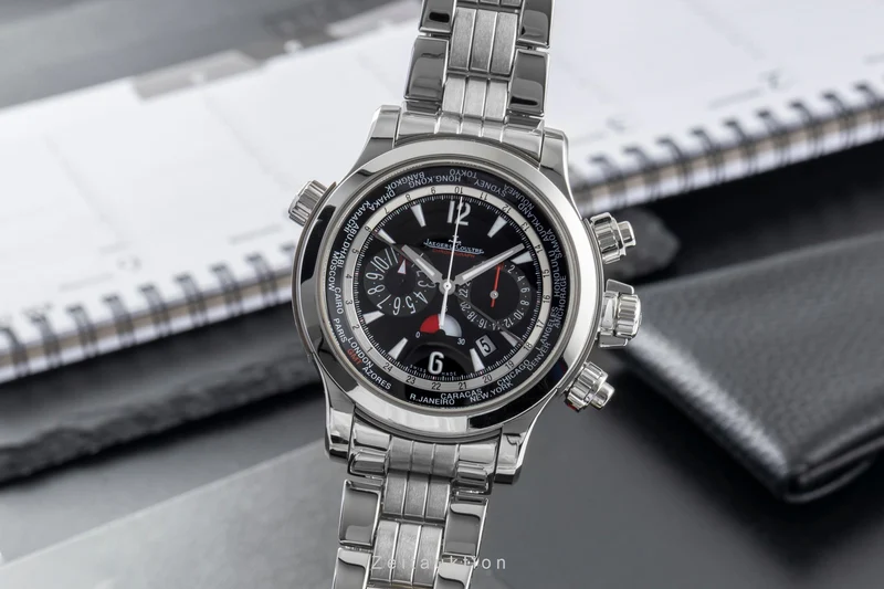 Jaeger LeCoultre Master Compressor chronograph steel automatic men's watch Q1768170, 150.8.22 [2505283]