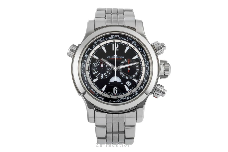 Jaeger LeCoultre Master Compressor chronograph steel automatic men's watch Q1768170, 150.8.22 [2505283]