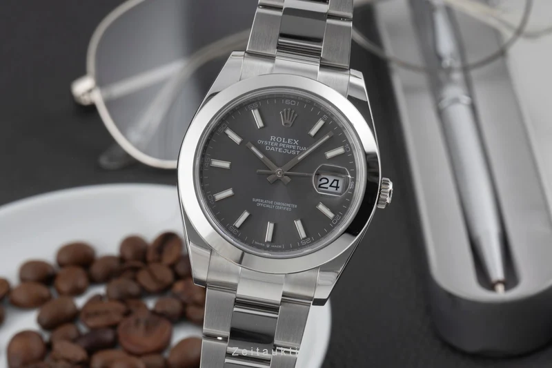 Rolex Datejust steel automatic men's watch 126300 [2600594]
