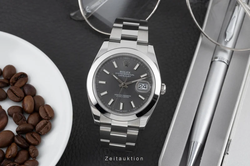 Rolex Datejust steel automatic men's watch 126300 [2600594]
