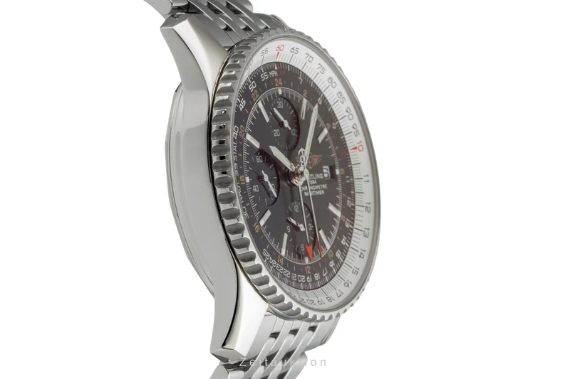 Breitling Navitimer World chronograph steel automatic men's watch A24322 [2600545]