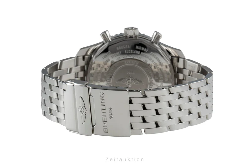 Breitling Navitimer World chronograph steel automatic men's watch A24322 [2600545]