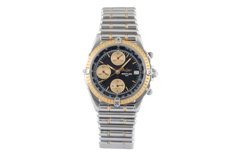 Breitling Chronomat chronograph steel / gold automatic men's watch D13047 [2600133]