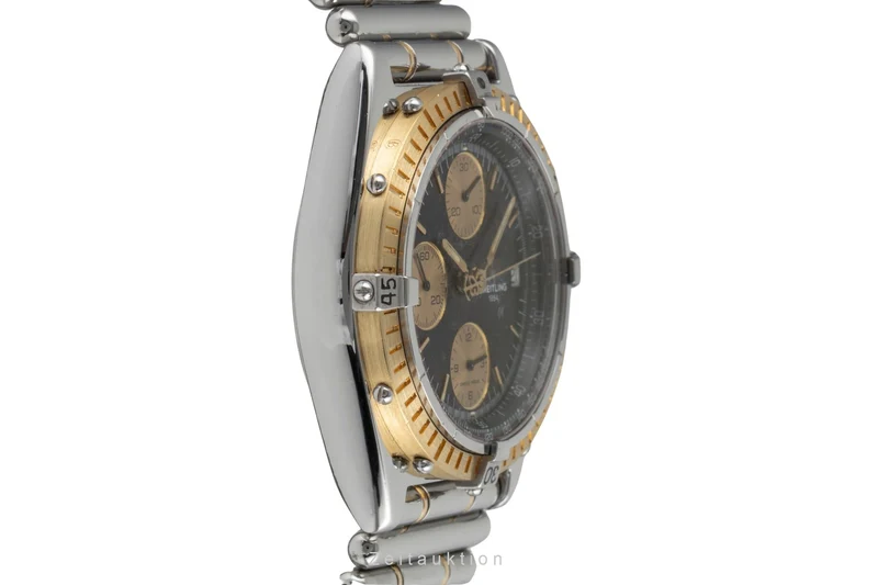 Breitling Chronomat chronograph steel / gold automatic men's watch D13047 [2600133]