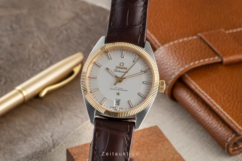 Omega Constellation steel / gold automatic men's watch 130.23.39.21.02.001 [2507554]