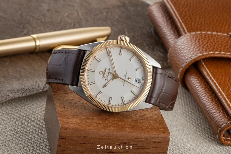 Omega Constellation steel / gold automatic men's watch 130.23.39.21.02.001 [2507554]