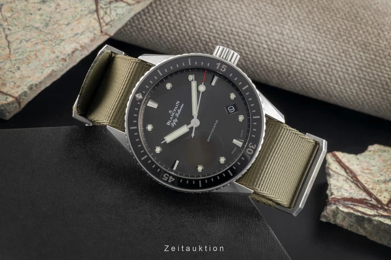 Blancpain Fifty Fathoms steel automatic men's watch 5000 1110 B52A LP: 12050EUR [2600496]