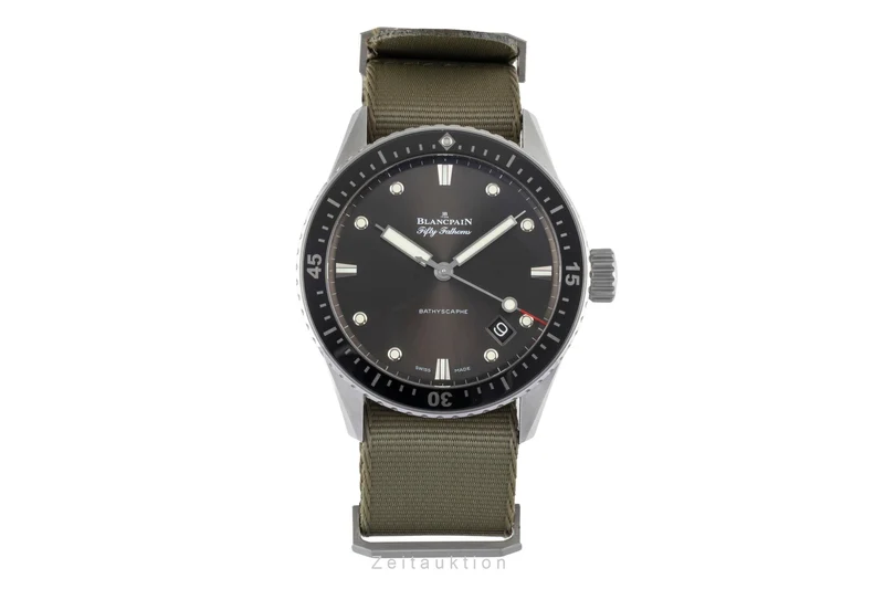 Blancpain Fifty Fathoms steel automatic men's watch 5000 1110 B52A LP: 12050EUR [2600496]