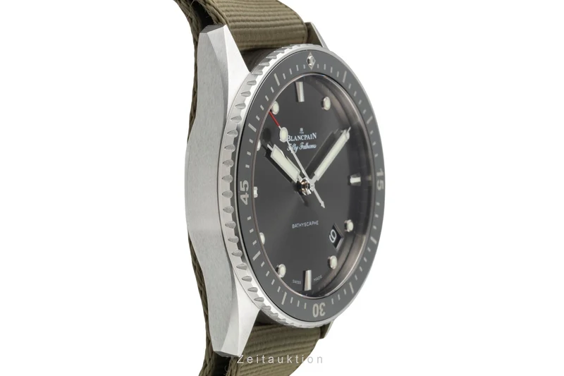 Blancpain Fifty Fathoms steel automatic men's watch 5000 1110 B52A LP: 12050EUR [2600496]