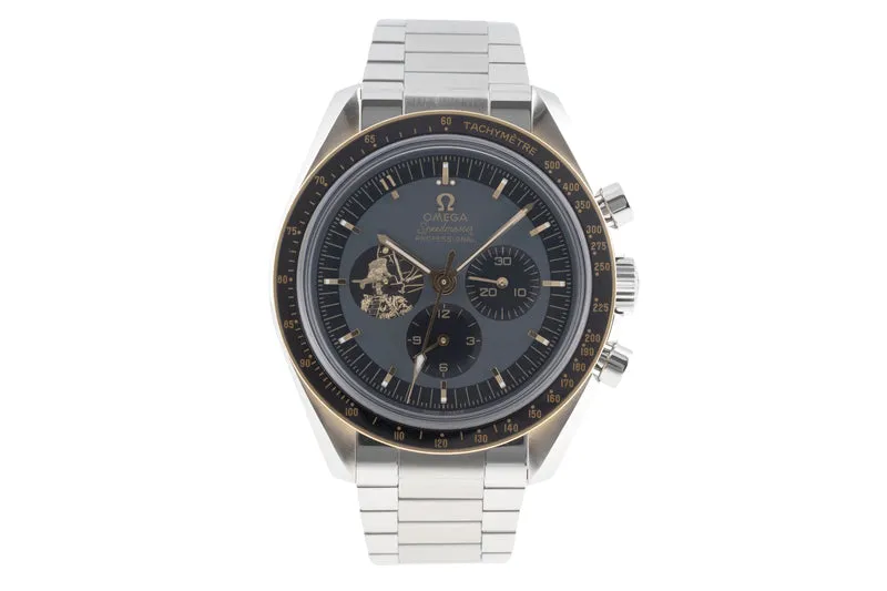 Omega Speedmaster Moonwatch chronograph steel / gold manual winding men's watch 310.20.42.50.01.001 Limited [2600403]