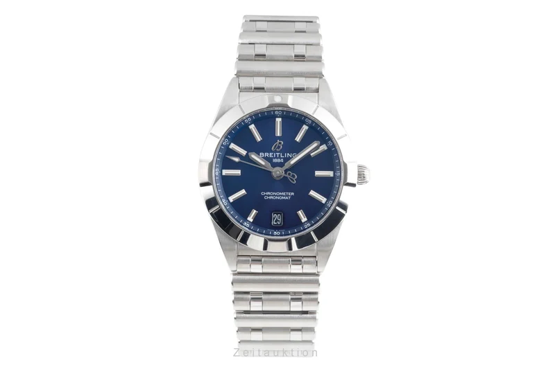 Breitling Chronomat steel quartz women's watch A77310 LP: 4650EUR [2600456]